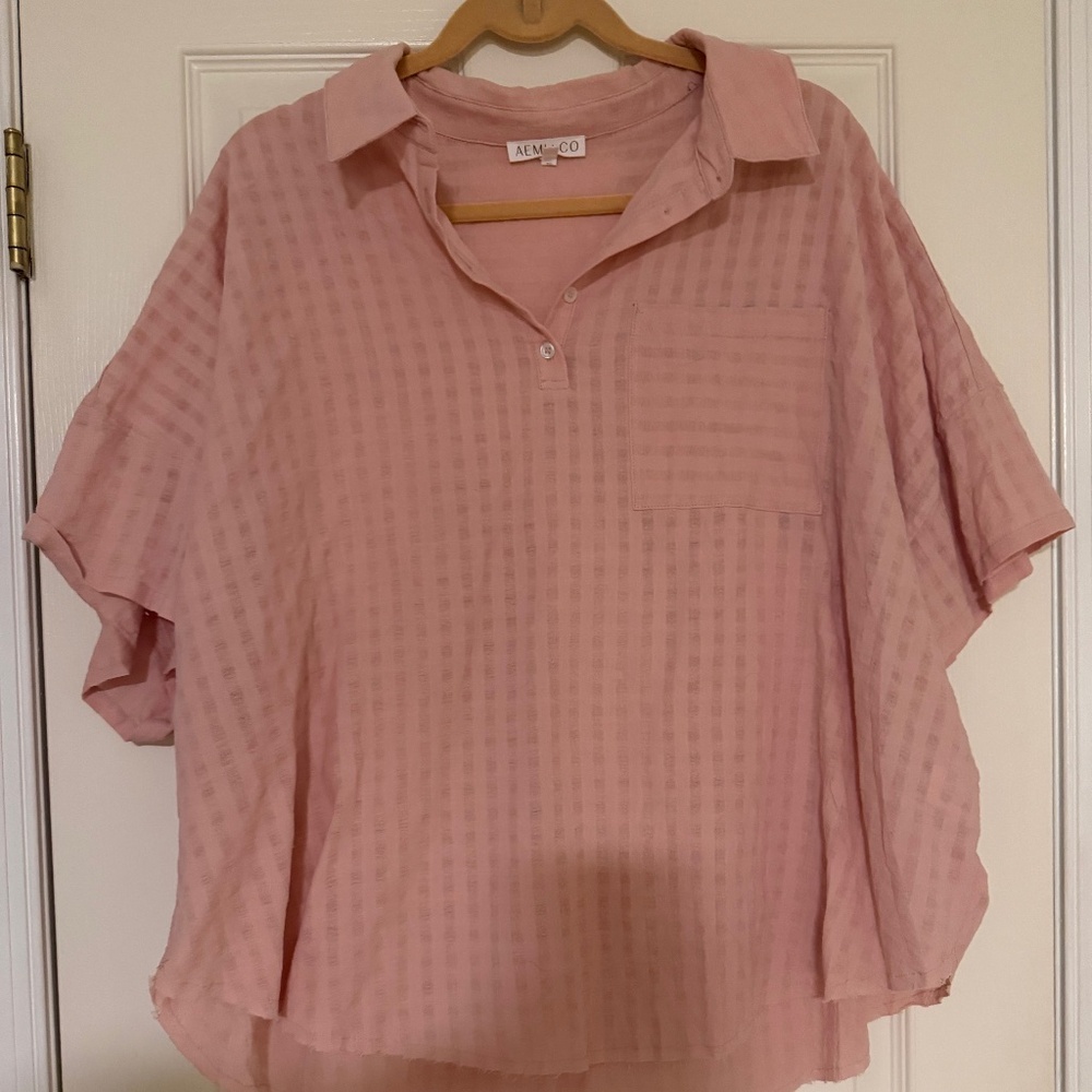 Casual Strined Dolman Sleeves Top- Rachel Top